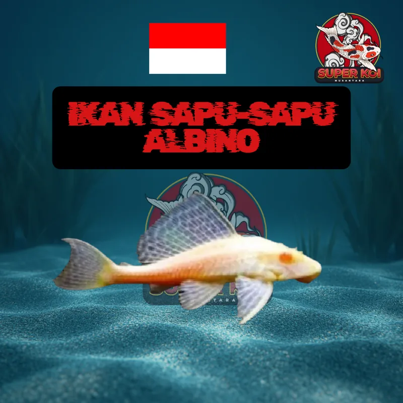 Ikan Sapu-Sapu Albino
